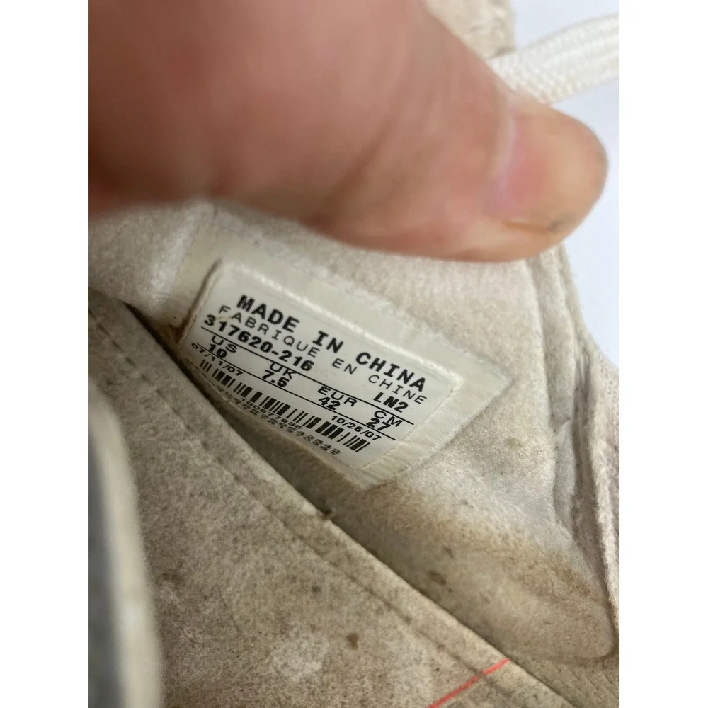Nike Air Summer Lite Golf Shoes Womens 10 Beige Mesh Sneakers 312222-111